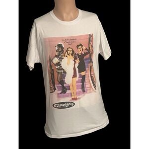 Clueless 90's Movie T-Size Men's Medium Alicia Silverstone Brittany Murphy